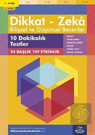 7-8 Yaş Dikkat - Zeka Bilişsel ve Düşünsel Beceril