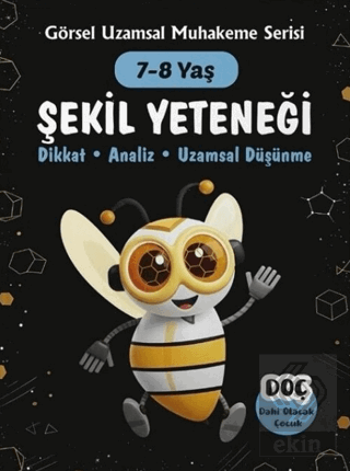 7-8 Yaş Şekil Yeteneği Görsel Uzamsal Muhakeme Serisi