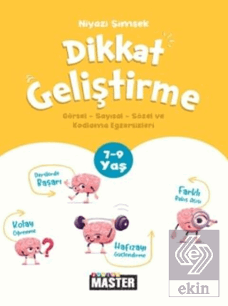 7-9 Yaş Junior Master Dikkat Geliştirme Egzersizleri
