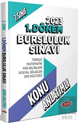 7. Sınıf 1. Dönem Bursluluk Sınavı Konu Anlatımlı