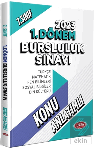 7. Sınıf 1. Dönem Bursluluk Sınavı Konu Anlatımlı