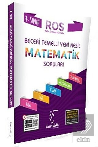 7. Sınıf Beceri Temelli ROS Matematik Soruları