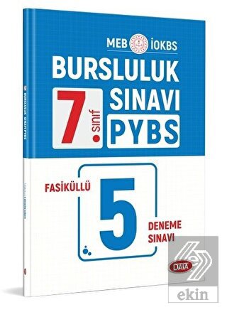7. Sınıf Bursluluk PYBS Sınavı Fasiküllü 5 Deneme