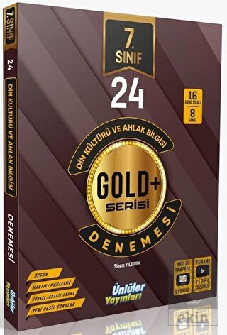 7. Sınıf Din Kültürü ve Ahlak Bilgisi 24 Deneme