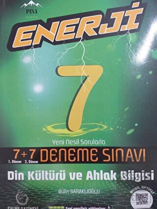 7. Sınıf Din Kültürü ve Ahlak Bilgisi Enerji 7+7 D