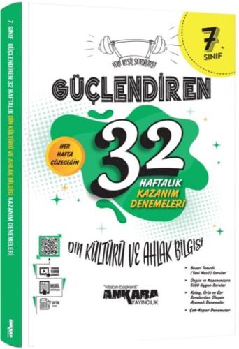 Ankara Yayıncılık 7. Sınıf Güçlendiren 32 Haftalık