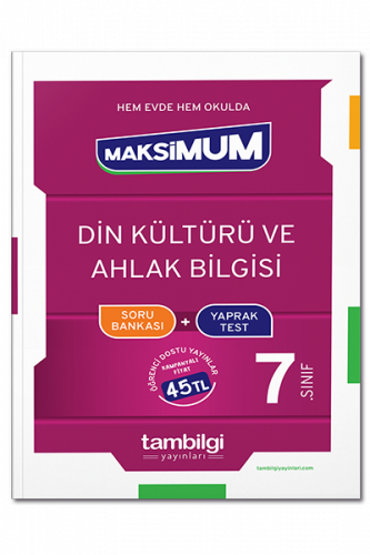 7. Sınıf Din Kültürü Ve Ahlak Bilgisi Soru Bankası