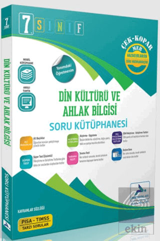 7.Sınıf Din Kültürü ve Ahlak Bilgisi Soru Kütüphan
