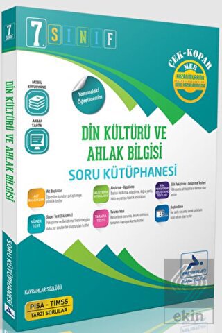 7.Sınıf Din Kültürü ve Ahlak Bilgisi Soru Kütüphan