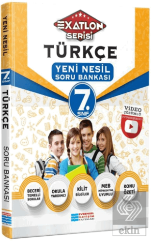7. Sınıf Exatlon Serisi Türkçe Yeni Nesil Soru Ban