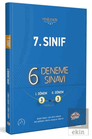 7. Sınıf Fasiküllü 6 Deneme Sınavı