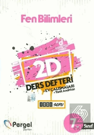 7. Sınıf Fen Bilimleri 2D Ders Defteri