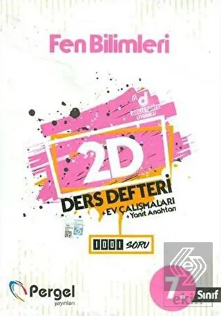 7. Sınıf Fen Bilimleri 2D Ders Defteri