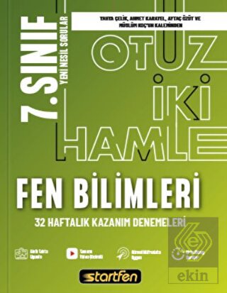 7. Sınıf - Fen Bilimleri 32 Hamle Kazanım Denemele