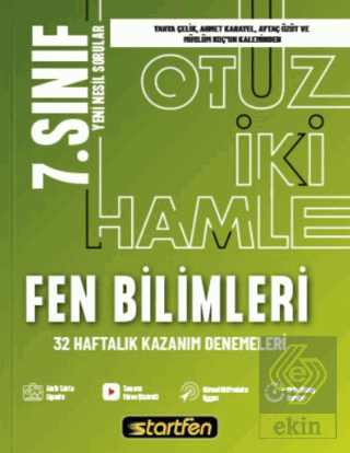 7. Sınıf - Fen Bilimleri 32 Hamle Kazanım Denemele