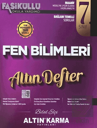 7. Sınıf Fen Bilimleri Altın Defter
