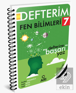7. Sınıf Fen Bilimleri Defterim Fenito Kolektif Arı Yayıncılık Satın A
