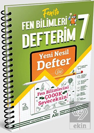 7. Sınıf Fenito Fen Bilimleri Defterim Arı Yayıncı