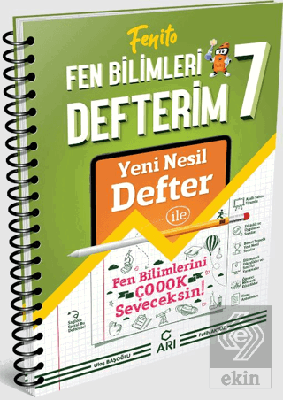 7. Sınıf Fenito Fen Bilimleri Defterim Arı Yayıncı