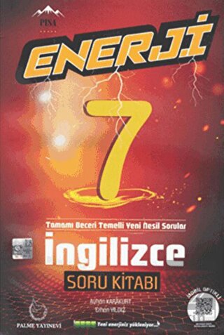 7. Sınıf İngilizce Enerji Soru Kitabı