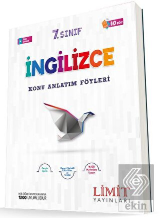 7. Sınıf İngilizce Konu Anlatım Föyleri