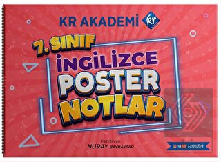 7. Sınıf İngilizce Poster Notlar