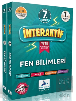 7. Sınıf İnteraktif Fen Bilimleri Etkinlikli Çalışma Kitabı Kolektif P