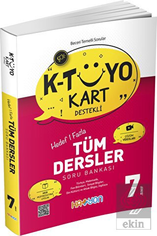 7. Sınıf K-Tüyo Kart Destekli Hedef Bir Fazla Tüm