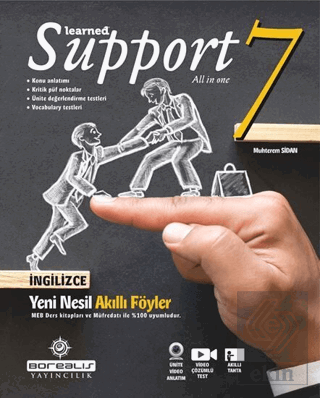 7. Sınıf Learned Support All In Yeni Nesil Akıllı Föyler Muhterem Sida