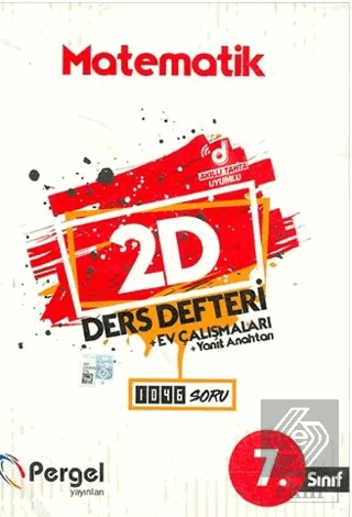 7. Sınıf Matematik 2D Ders Defteri