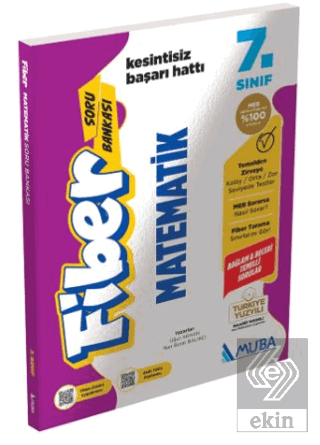 7. Sınıf Matematik Fiber Soru Bankası Uğur Akhan Muba Yayınları Satın 