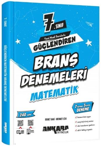 7. Sınıf Matematik Güçlendiren Branş Denemeleri