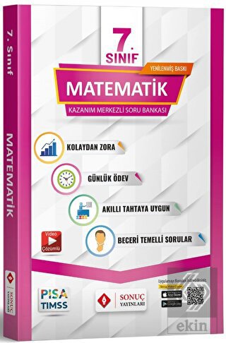 7. Sınıf Matematik Modüler Set Sonuç Yayınları