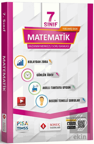 7. Sınıf Matematik Modüler Set Sonuç Yayınları