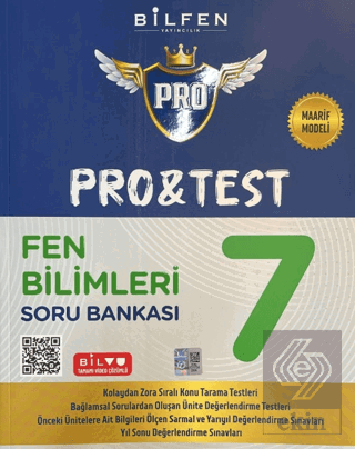 7. Sınıf Pro Pro&Test Fen Bilimleri Soru Bankası