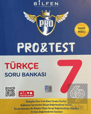 7. Sınıf Pro Pro&Test Türkçe Soru Bankası