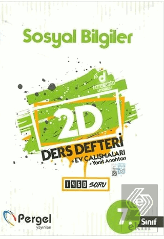 7. Sınıf Sosyal Bilgiler 2D Ders Defteri