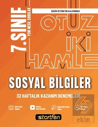 7. Sınıf Sosyal Bilgiler 32 Haftalık Kazanım Denem