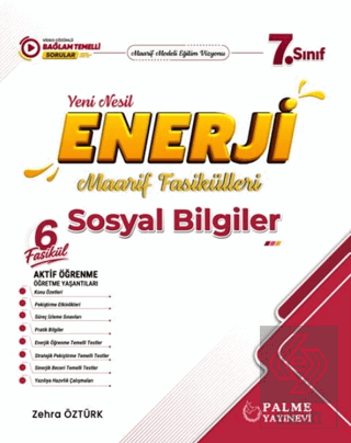 7. Sınıf Sosyal Bilgiler Enerji Yeni Nesil Maarif Fasikülleri
