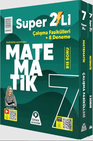 7. Sınıf Süper İkili Matematik Seti