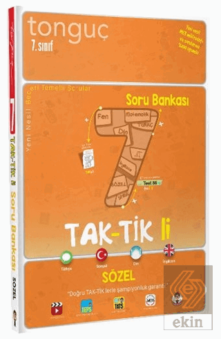 7. Sınıf Tak-Tik li Sözel Soru Bankası