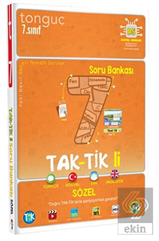 7. Sınıf Taktikli Sözel Soru Bankası