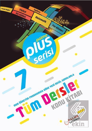 7. Sınıf Tüm Dersler Konu Kitabı