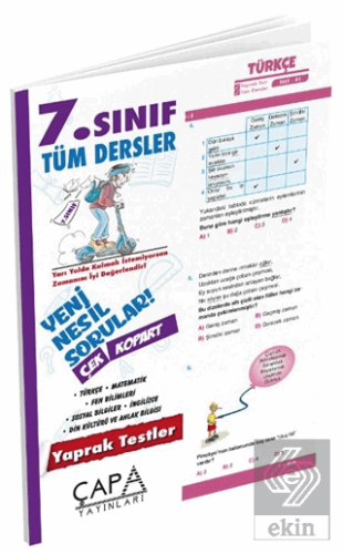 7.Sınıf Tüm Dersler Yaprak Test