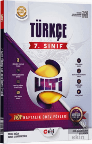 7. Sınıf Türkçe Haftalık Ödev Föyleri Kolektif ULTİ Satın Al - ekinkit