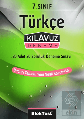 7. Sınıf Türkçe Kılavuz Deneme