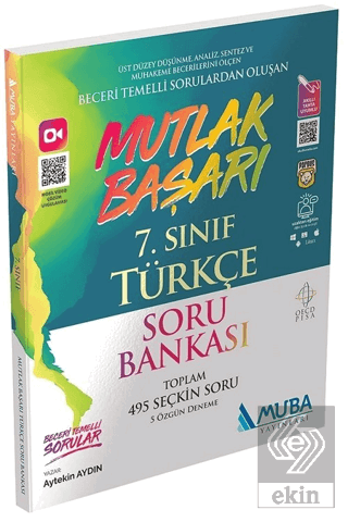 Muba Yayınları 7. Sınıf Mutlak Başarı Türkçe Soru Bankası