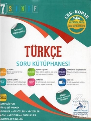 7.Sınıf Türkçe Soru Kütüphanesi 2020