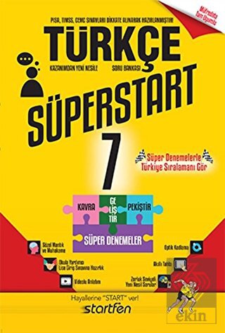 7. Sınıf Türkçe Süperstart Soru Bankası