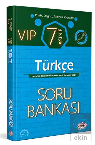 7. Sınıf VIP Türkçe Soru Bankası